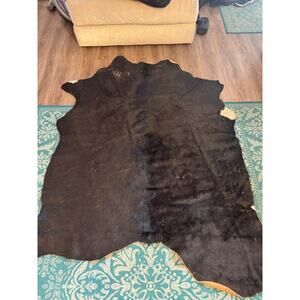 IKEA KOLDBY cowhide Rug 502.229.32 Black